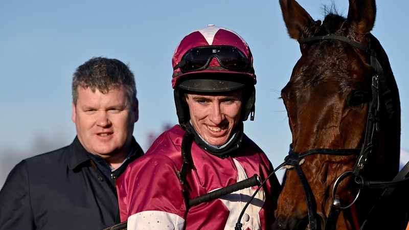 Jack Kennedy (R) and Gordon Elliott