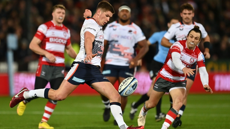 Owen Farrell kicking a last-minute winning drop-goal on Friday night