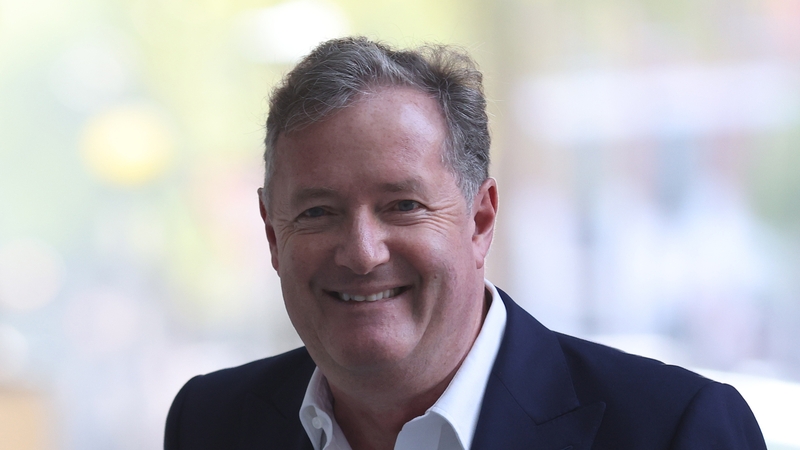 Piers Morgan praised Ed Sheeran as a "very gifted song-writer"