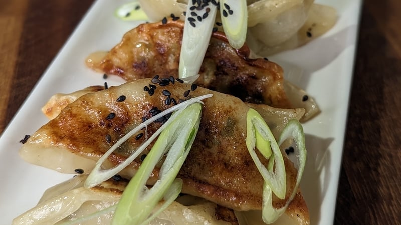 Wade Murphy's vegetarian dumplings: Today