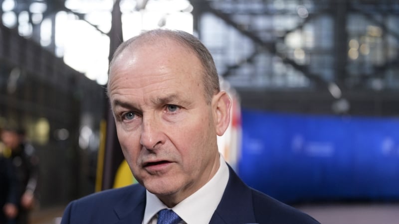 Micheál Martin said that along with celebrating what was achieved, there was a duty to understand that the work of building peace is not over (file pic)