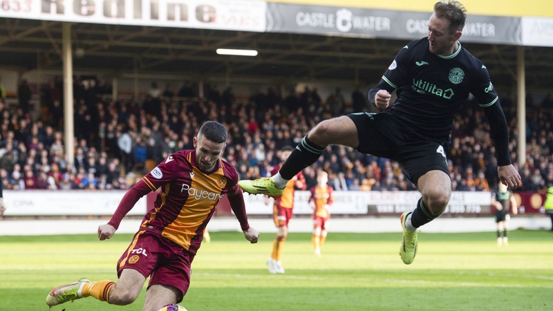 Aiden McGeady in action against Motherwell at the weekend