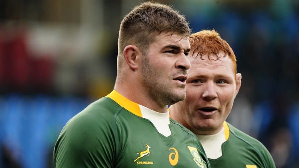 Malcolm Marx was sent for scans for a knee injury picked up in training on Wednesday