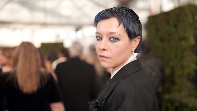Emma D'Arcy arrives at the 80th Annual Golden Globe Awards held at the Beverly Hilton Hotel on January 10, 2023 in Beverly Hills, California