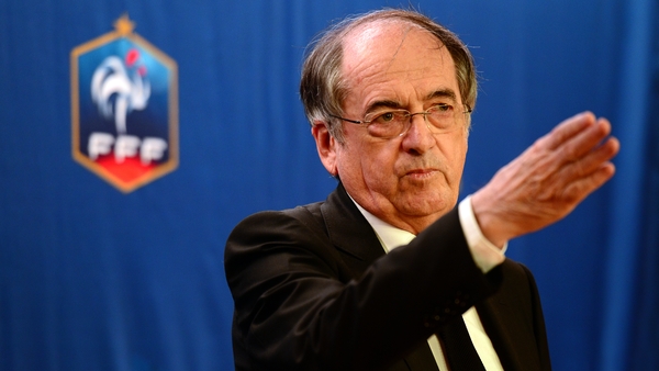 The head of the French Football Federation ethics committee Patrick Anton had called for Noel Le Graet to stand down.
