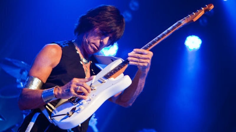 Jeff Beck playing The Fillmore Detroit in 2010