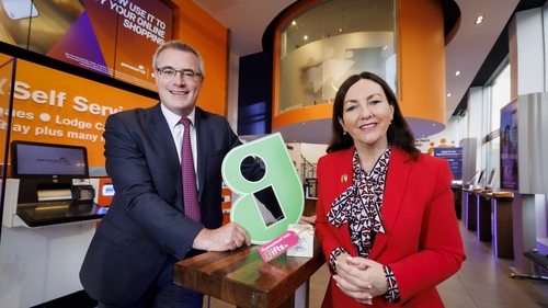 Patrick Farrell Permanent TSB and Brid O Connell Guaranteed Irish