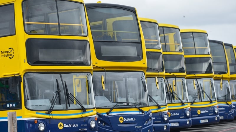The number of bus journeys in Dublin for the week beginning 20 February was 10% higher compared with the number of journeys in the same week in 2019