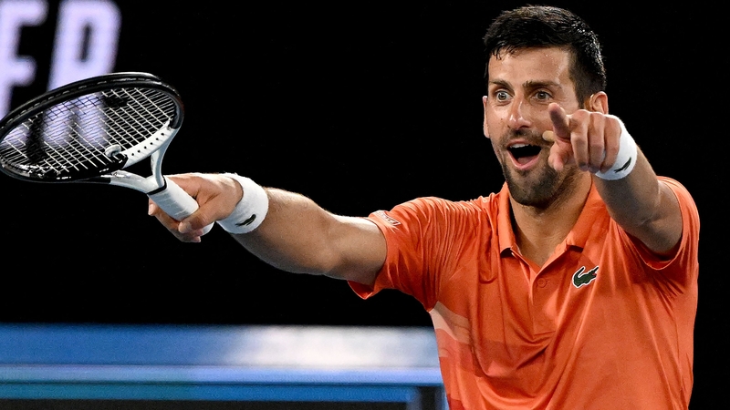 Novak Djokovic is eyeing glory Down Under