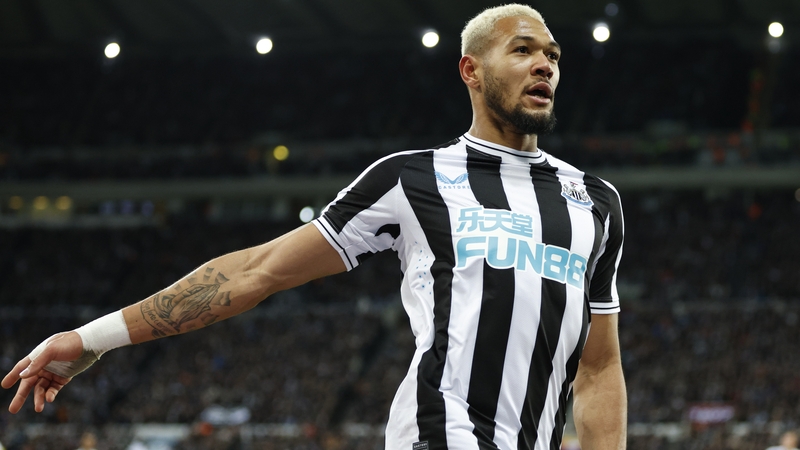 Newcastle United midfielder Joelinton