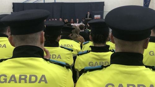 18 men and seven women were sworn in