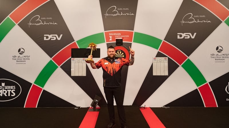 Michael Smith made it a third televised title in as many months in Bahrain