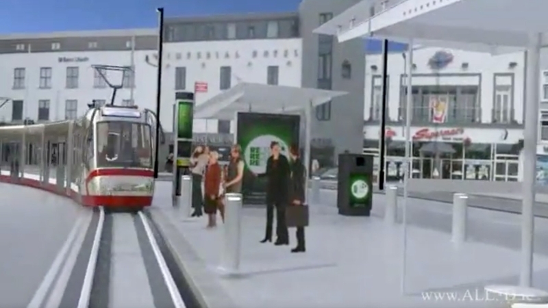 Creideann an Grúpa GLUAS go mbeadh an múnla s'acusan níos saoire ná LUAS Bhaile Átha Cliath