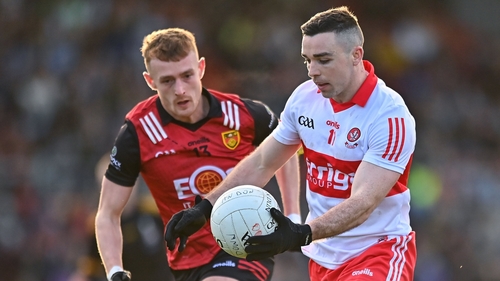 Niall Toner scored 0-05 of Derry's total at Newry