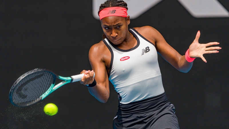 Coca Gauff made short work of Katerina Siniakova