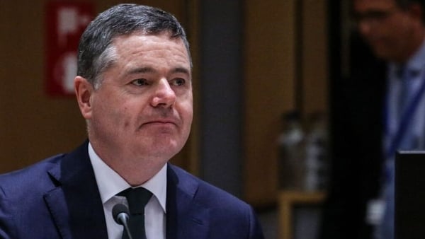 Paschal Donohoe said that he and the Minister for Finance are 'on the same page'