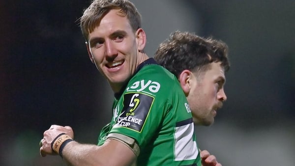 John Porch was among the tryscorers in last weekend's win over Brive