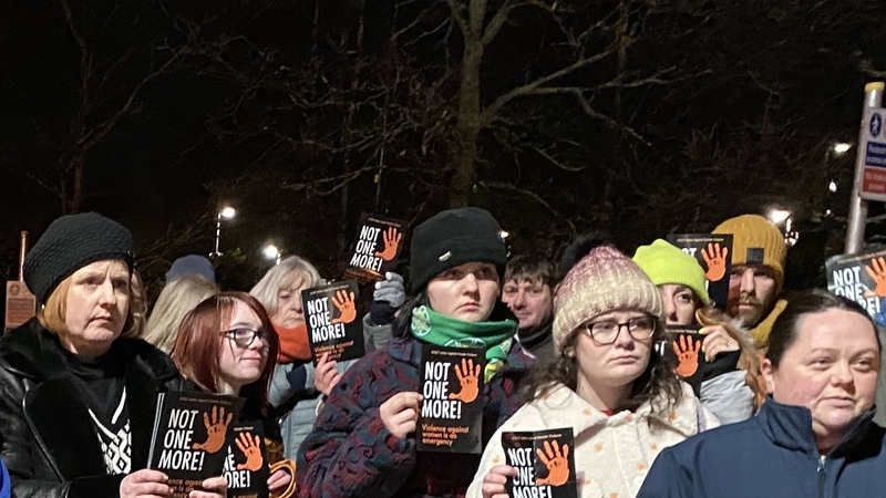 Dozens of people attended the vigil