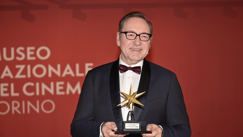 Kevin Spacey: "I am truly blessed and grateful and humbled."