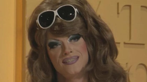 Panti, MC of the Alternative Miss Ireland, on The Late Late Show (1996)