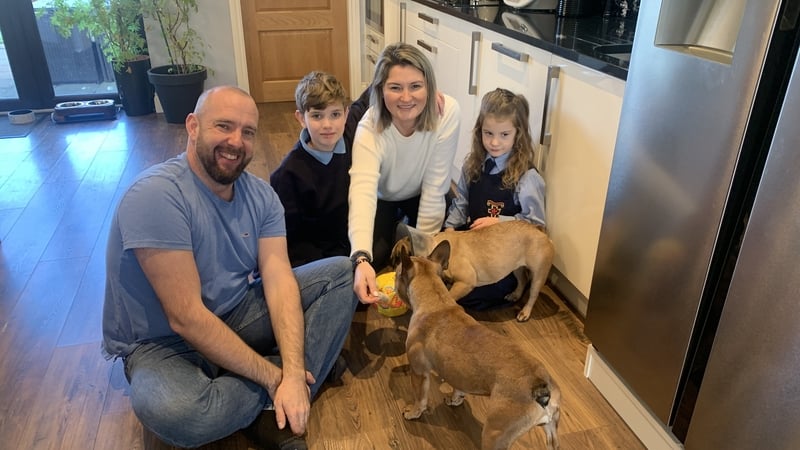 The Nawrocki family are overjoyed to have Baya back