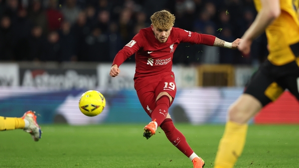 Harvey Elliott found the net from outside the box