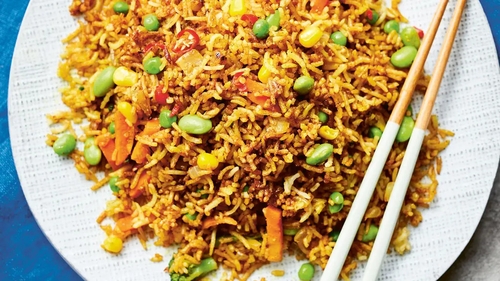 A quick weeknight meal you can whip up with frozen veg.
