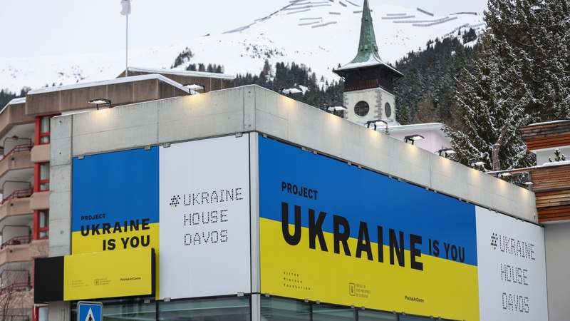 The Ukraine House Davos pavilion