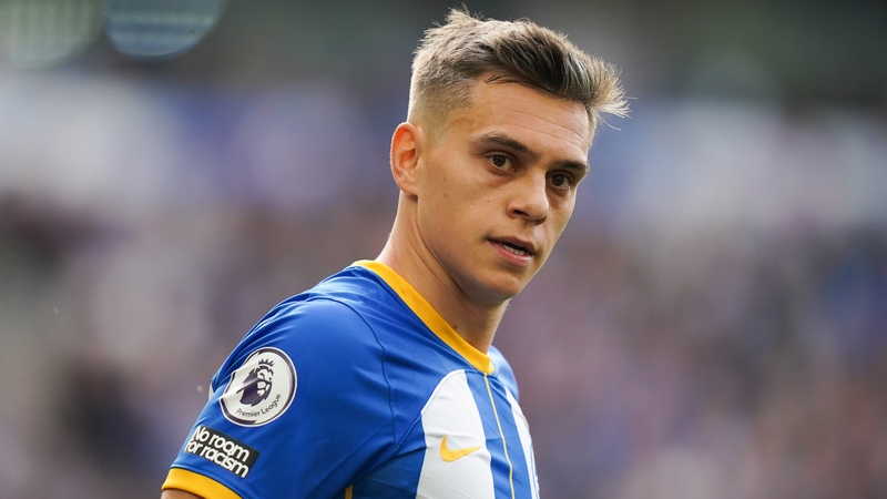 Leandro Trossard has lost his place at Brighton to Evan Ferguson