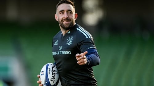 Jack Conan starts at No 8 for Leinster against Racing 92