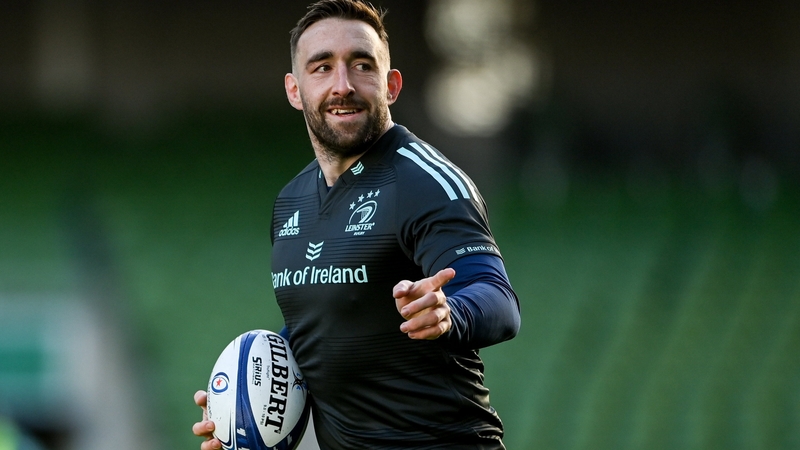 Jack Conan starts at No 8 for Leinster against Racing 92