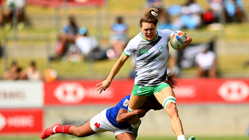 Beibhinn Parsons ran in two tries against France