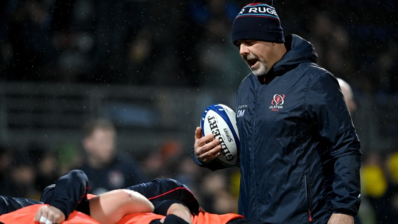 Ulster head coach Dan McFarland