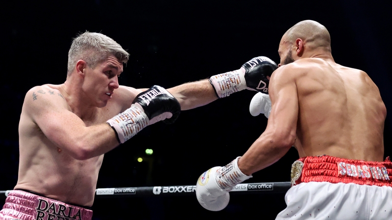 Liam Smith stopped Chris Eubank Jr in round four