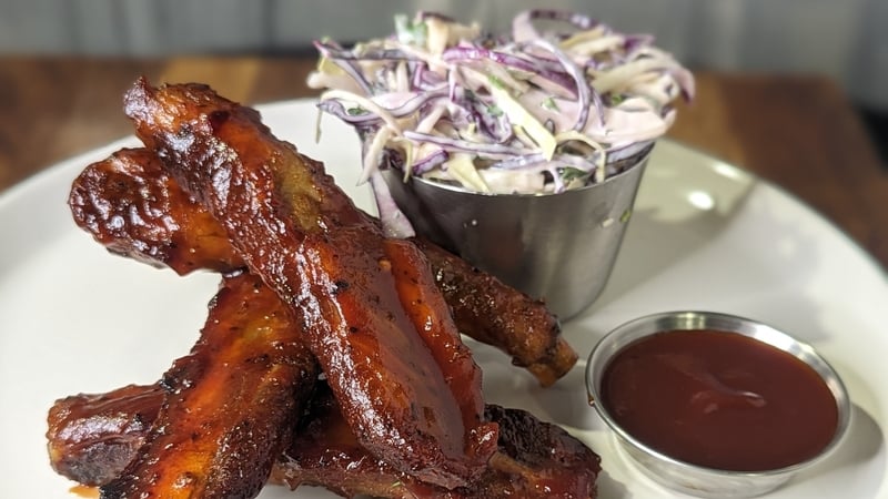 Wade Murphy's fall-off-the-bone baked ribs.