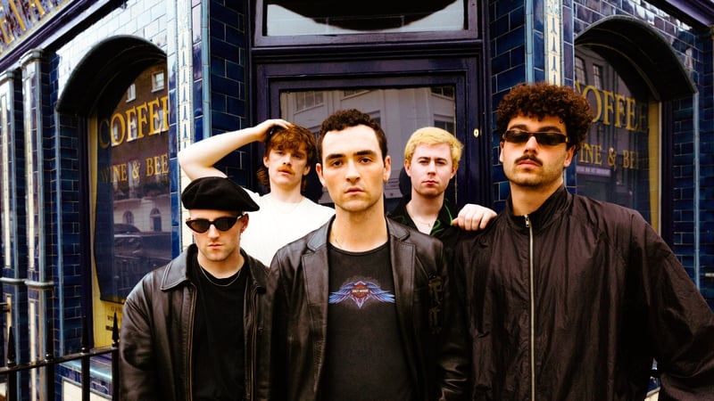 The Murder Capital. Photo credit Marcus Prouse Jr