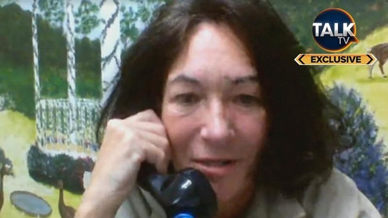 Ghislaine Maxwell, who is imprisoned in a Florida jail, was interviewed on Britain's TalkTV