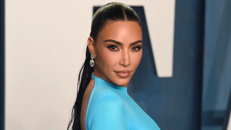 Kardashian shared a series of photos promoting a new collection for her Skims brand, featuring Italian actresses Simona Tabasco and Beatrice Granno.