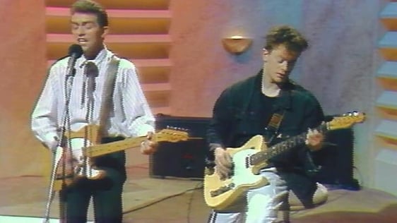 Paul Cleary and Conor Brady in 1988.