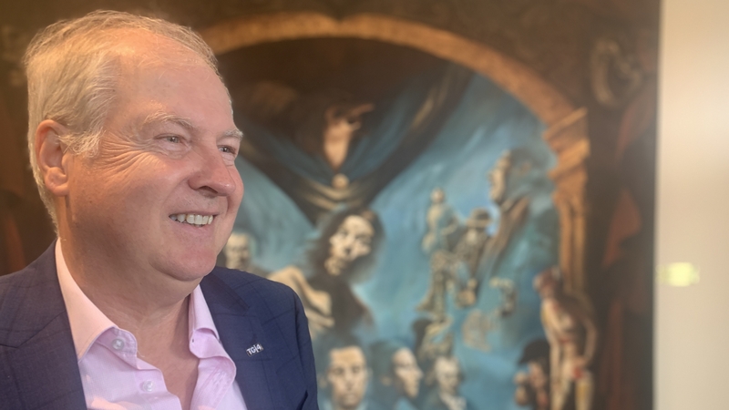 TG4 Director General Alan Esslemont said this afternoon that both the State and RTÉ are very cynical about the Irish language and that it is very difficult to progress (file image)