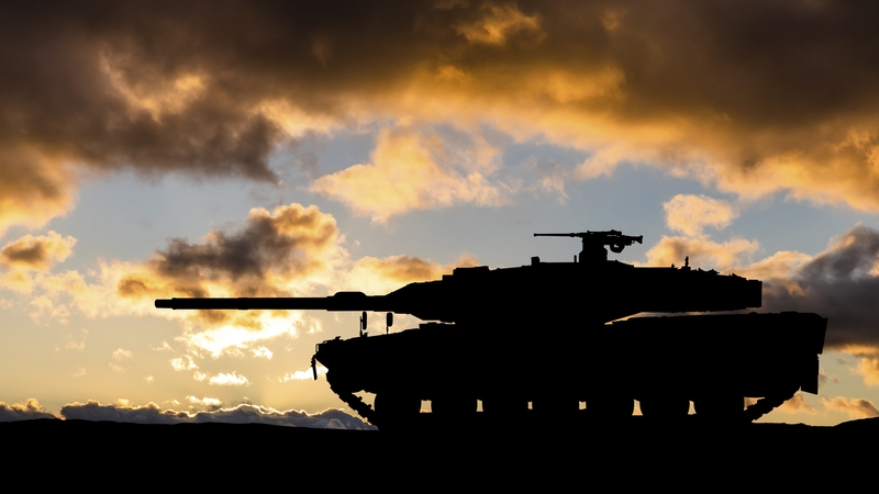 The Leopard 2 main battle tank (stock image)