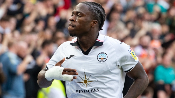 Michael Obafemi was the target of racist abuse