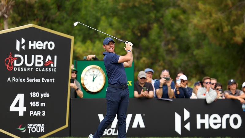 Rory McIlroy shot a second-round 70