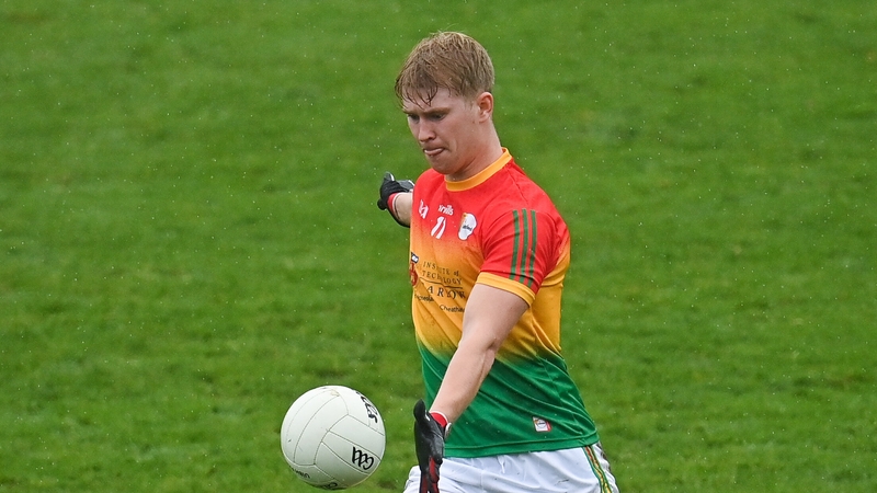 Ross Dunphy was on target for Carlow