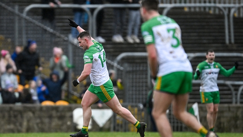 Patrick McBrearty celebrates that last-gasp score