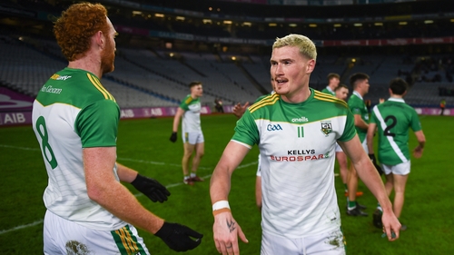 Glen's Conor Glass, right, and Ethan Doherty, both started for Derry at the weekend, six days after an All-Ireland club final appearance