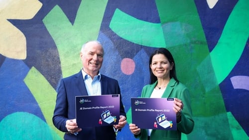 David Curtin, Chief Executive of .IE and Pat Kane, founder & CEO of Reuzi.ie