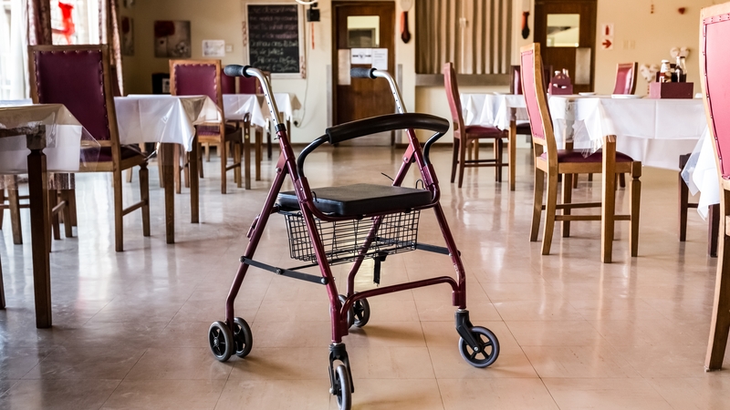 The report said that movement towards a more social model of care would emphasise the fact that it is the residents' home rather than a 'nursing facility' (stock pic)