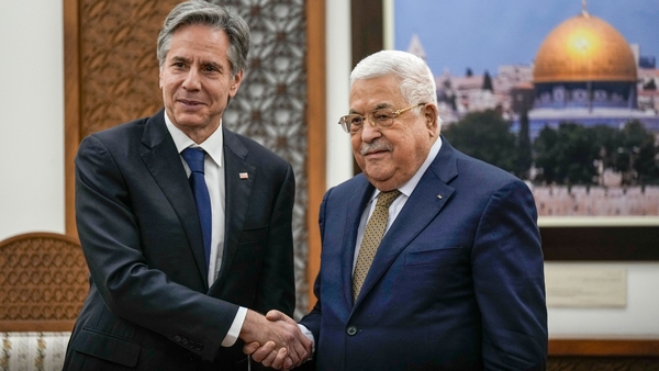 Antony Blinken and Mahmud Abbas met in Ramallah