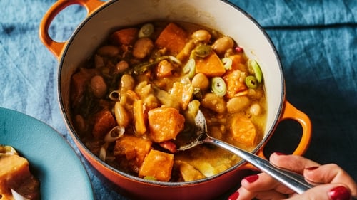 A veg-packed weeknight dinner that's ready in less than half an hour.